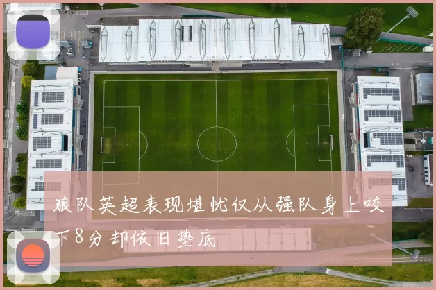 狼队英超表现堪忧仅从强队身上咬下8分却依旧垫底